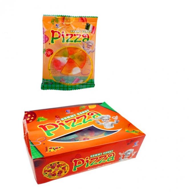ピザ形スーパーマーケットのために風味を付けられる静かに甘い粘着性キャンデーのフルーツ ジュース